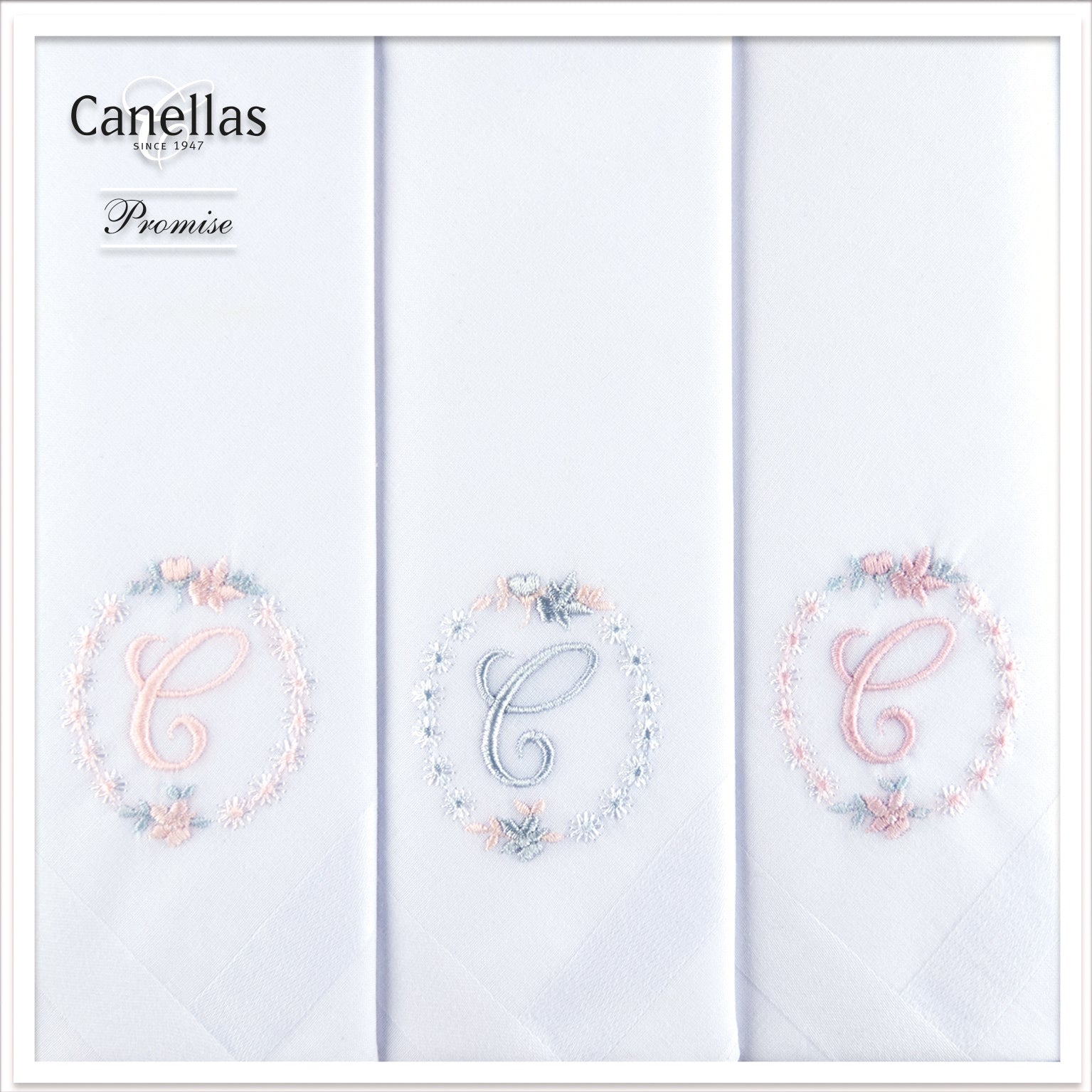 Pañuelos bordados 66L