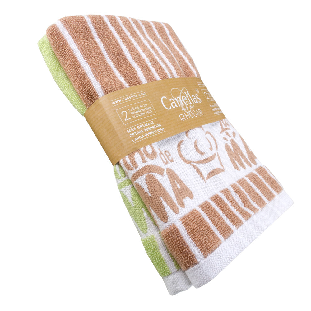 2 Paños de cocina 790