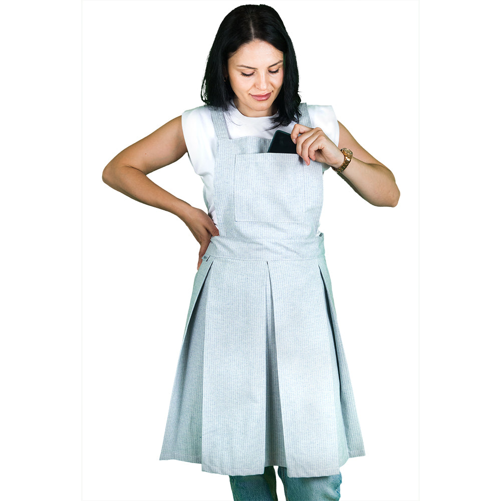 Delantal plisado 8416-1