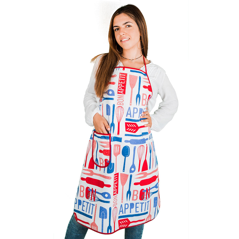 Delantal rizo con protección PVC 8700-17