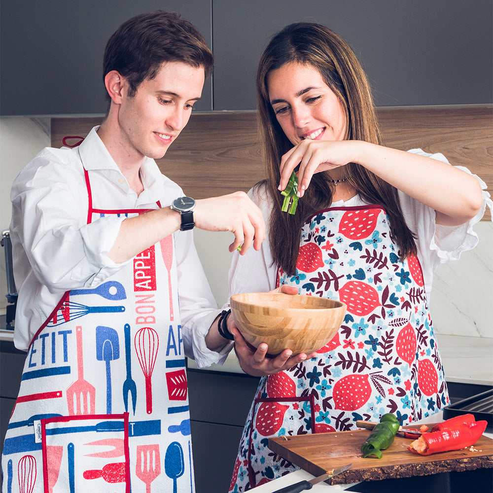 Delantal rizo con protección PVC 8700-19