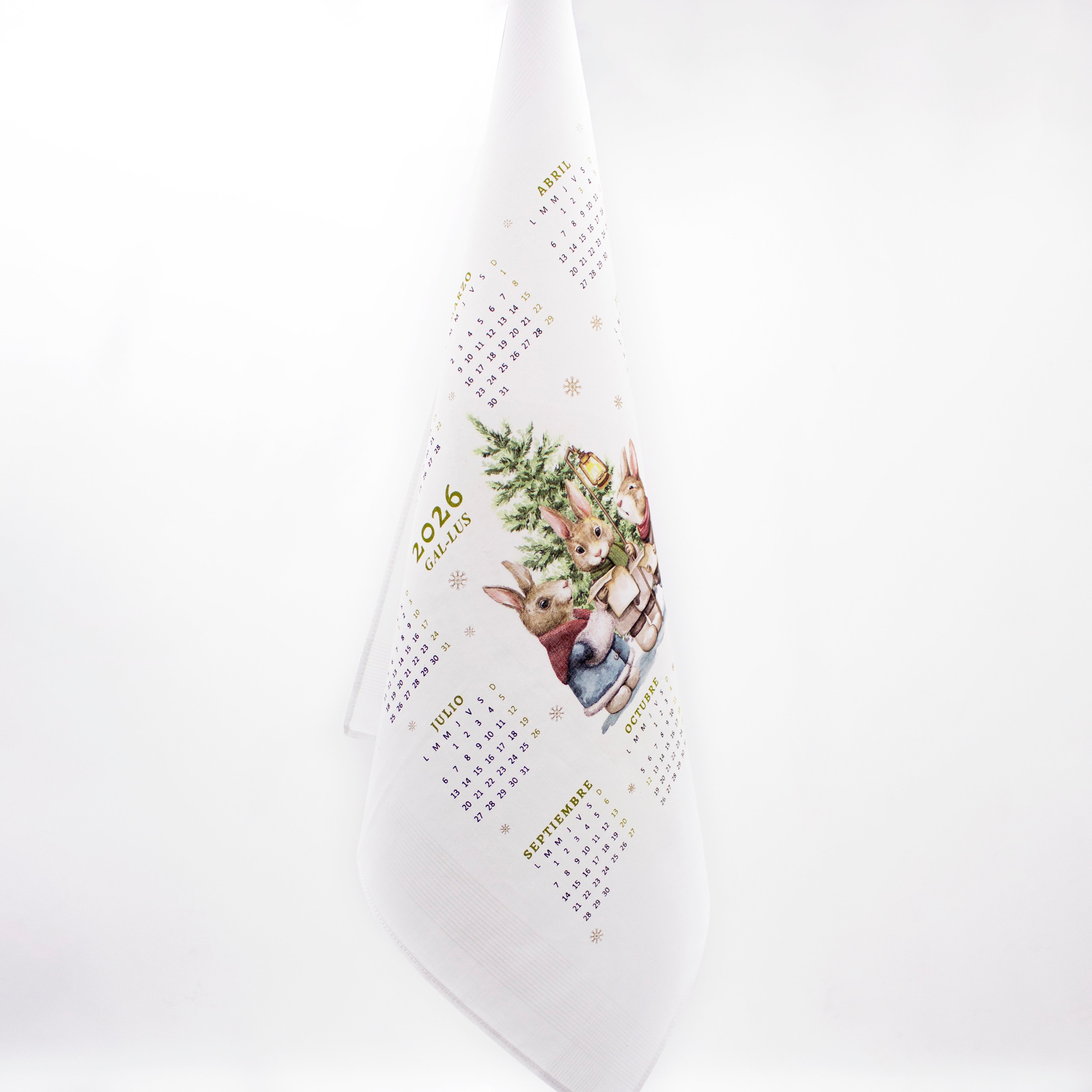 7091U - 1 Pañuelo Calendario 2026