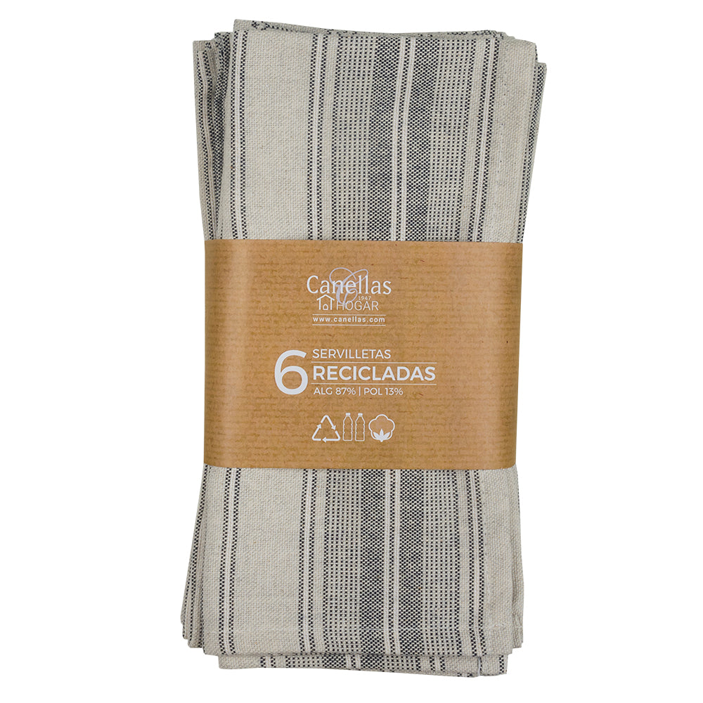 6 Servilletas RECICLADAS 808-6