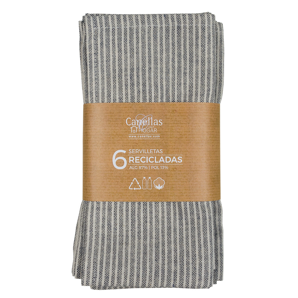 6 Servilletas RECICLADAS 808-7