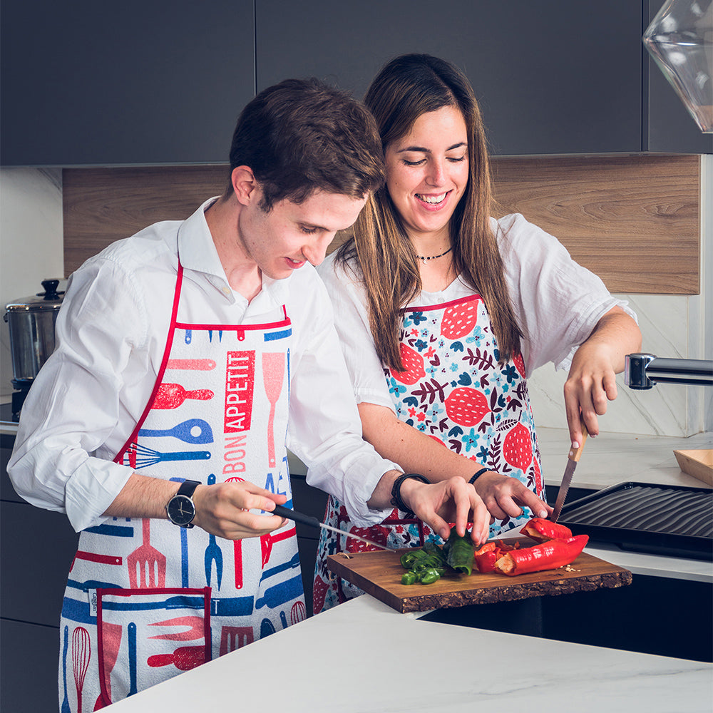 Delantal rizo con protección PVC 8700-17