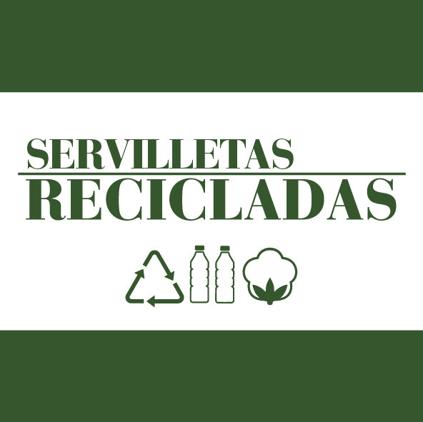 6 Servilletas RECICLADAS 808-7