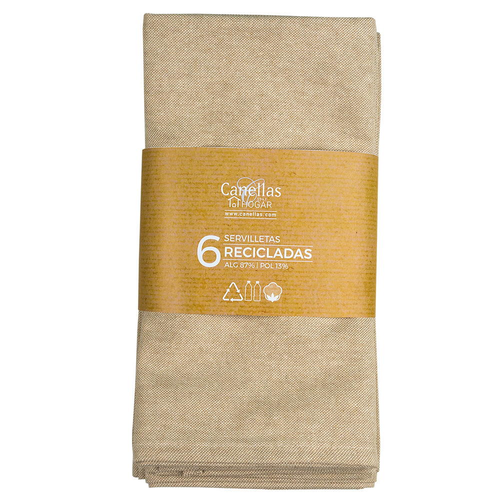 6 Servilletas RECICLADAS 808-4